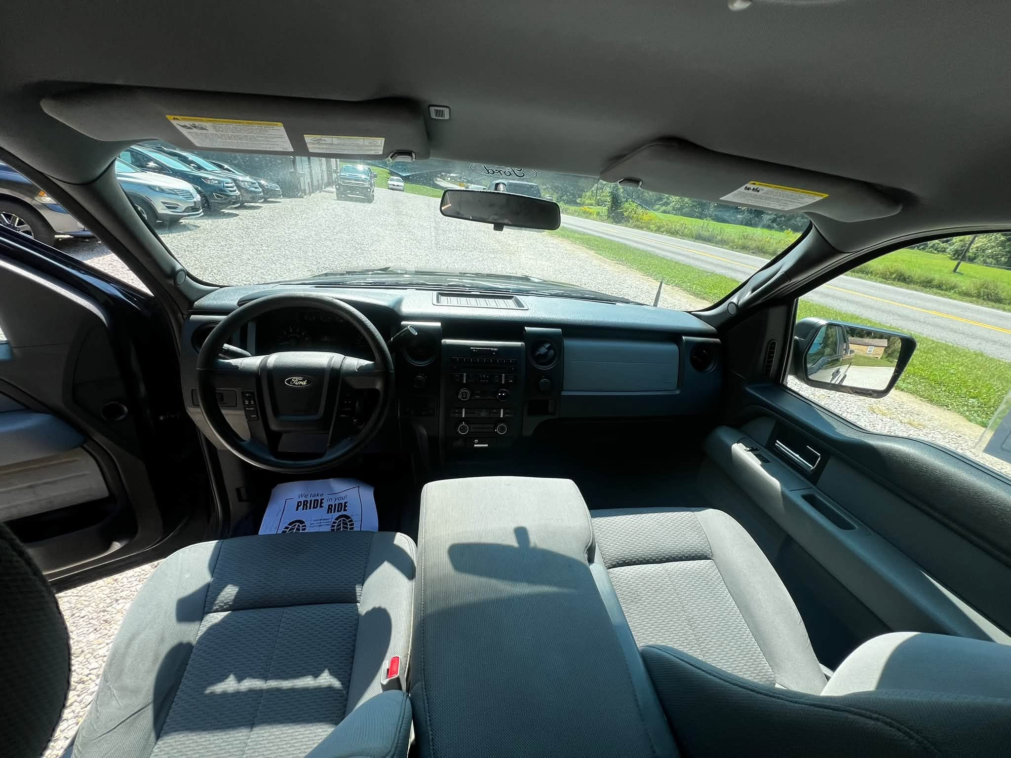 F-150 dashboard